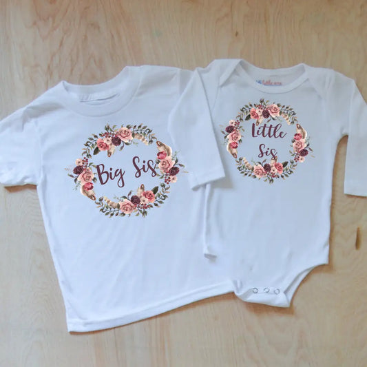 Boho Big Sis/Little Sis Sibling Set - 3-Piece-Gift-Set