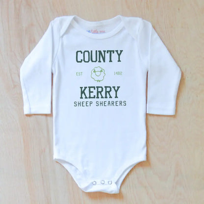 County Kerry Sheep Shearers Onesie at Hi Little One