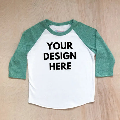 Custom Raglan - 3-6M / Green - Raglan