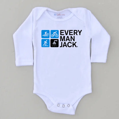 Every Man Jack Tri-Team Onesie at Hi Little One