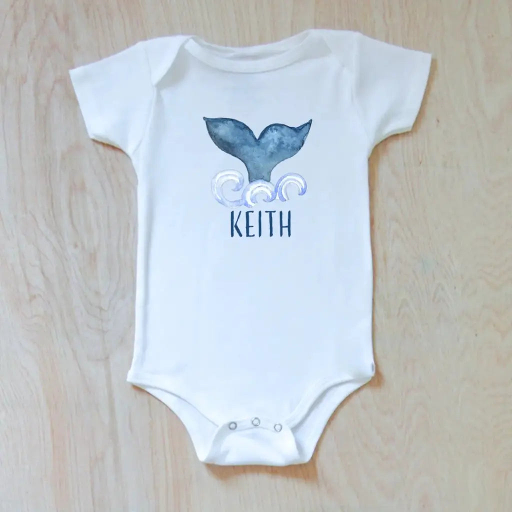 Fin-Tastic Personalized Onesie at Hi Little One