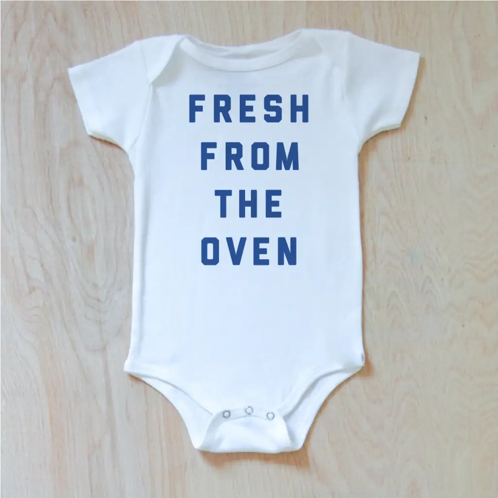 Fresh from the Oven Onesie {Miss Jones} at Hi Little One