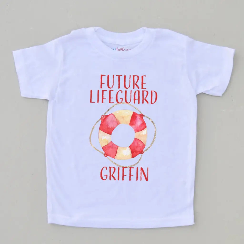 Future Lifeguard Personalized T-Shirt at Hi Little One