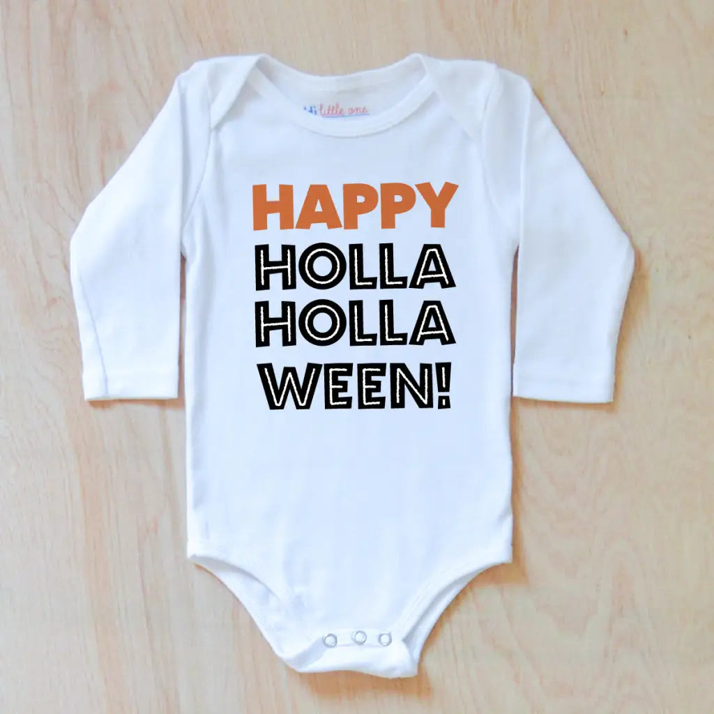 Happy HOLLAween Onesie at Hi Little One