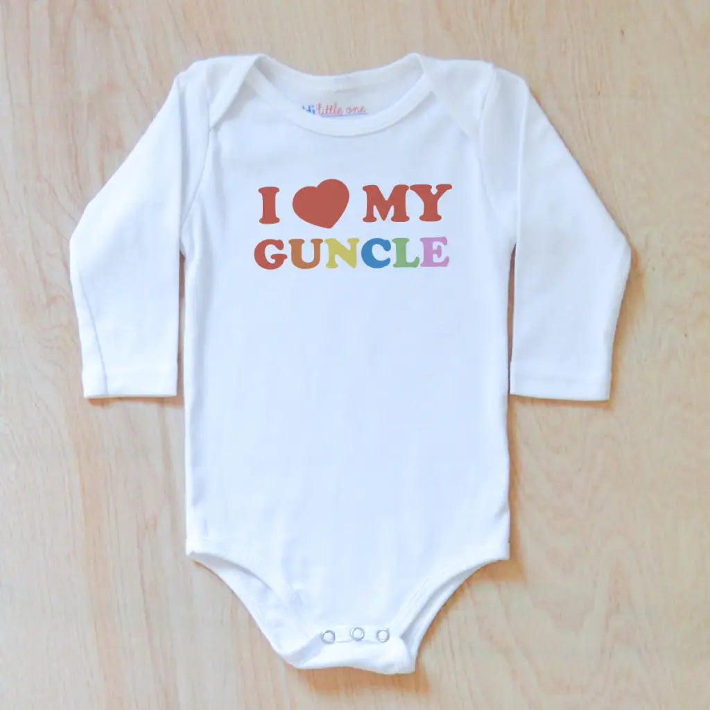 I Love My Guncle Onesie at Hi Little One