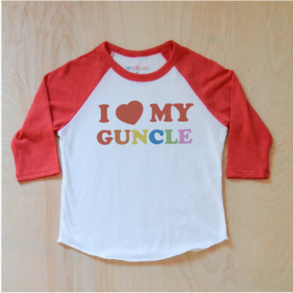 I Love My Guncle Raglan at Hi Little One