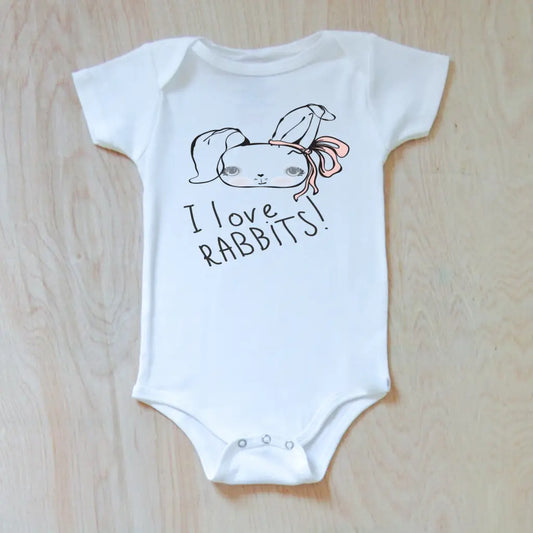 I love Rabbits! Onesie - Onesie