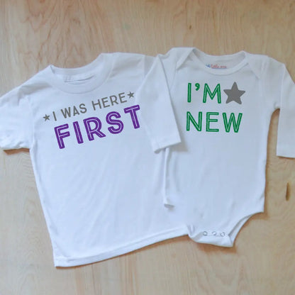 I’m New / I Was Here First Set - Gift-Set