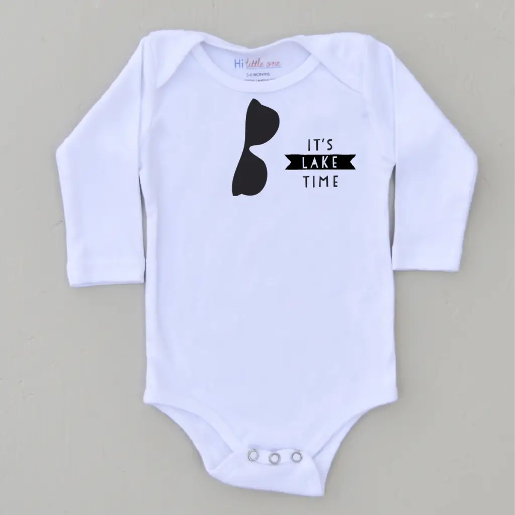 It's Lake Time Onesie at Hi Little One