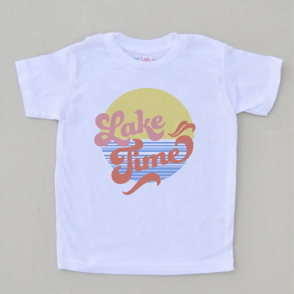 Lake Time T-shirt at Hi Little One