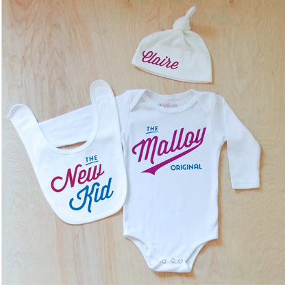 Little League Personalized 3 Piece Set at Hi Little One