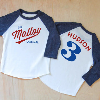 Little League Personalized Raglan - Raglan