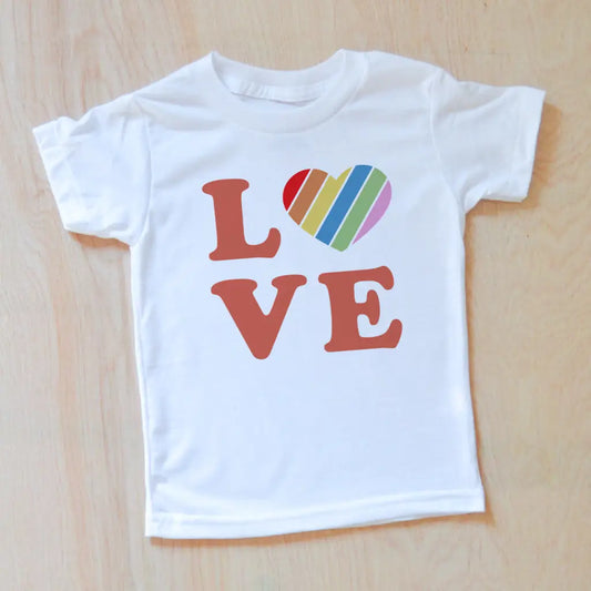 Love Rules T-shirt at Hi Little One