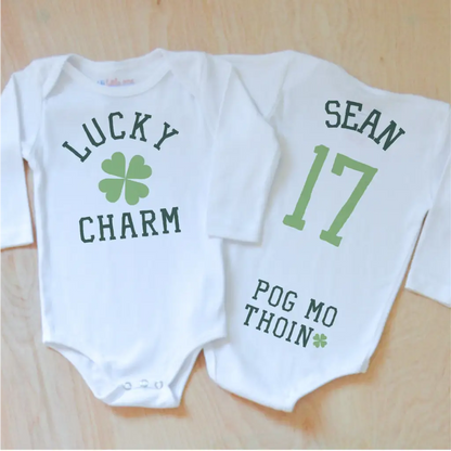 Lucky Charm Onesie at Hi Little One