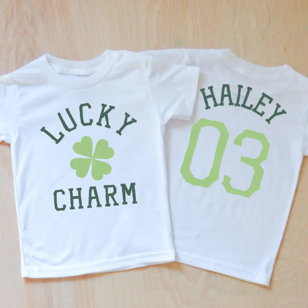 Lucky Charm T-shirt - White-T-Shirt