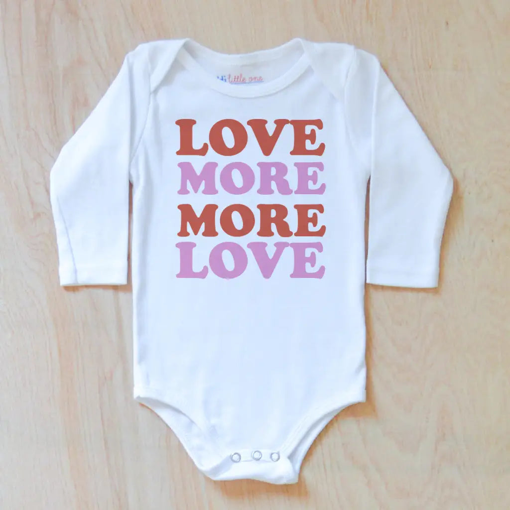 Move More, More Love Onesie at Hi Little One