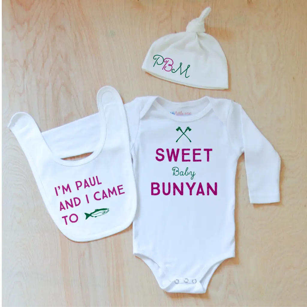 North Country Personalized 3 Piece Set at Hi Little One