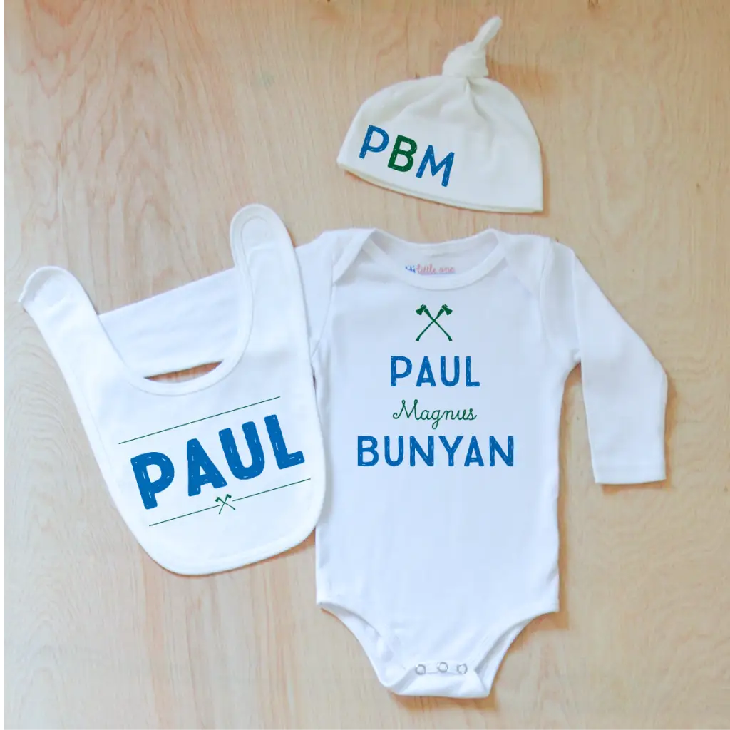 North Country Personalized 3 Piece Set at Hi Little One