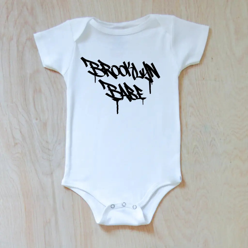 NY Graffiti Inspired Borough Babe Onesie - Onesie