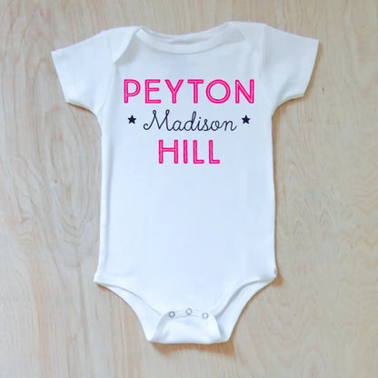 Patriot Personalized Onesie - Onesie