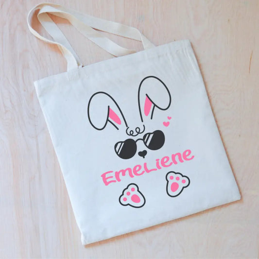 Personalized Easter Bunny Totes - Tote