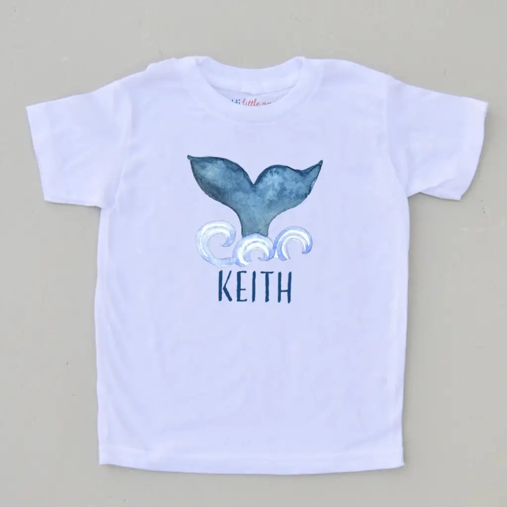 Personalized Fin-Tastic T-Shirt at Hi Little One