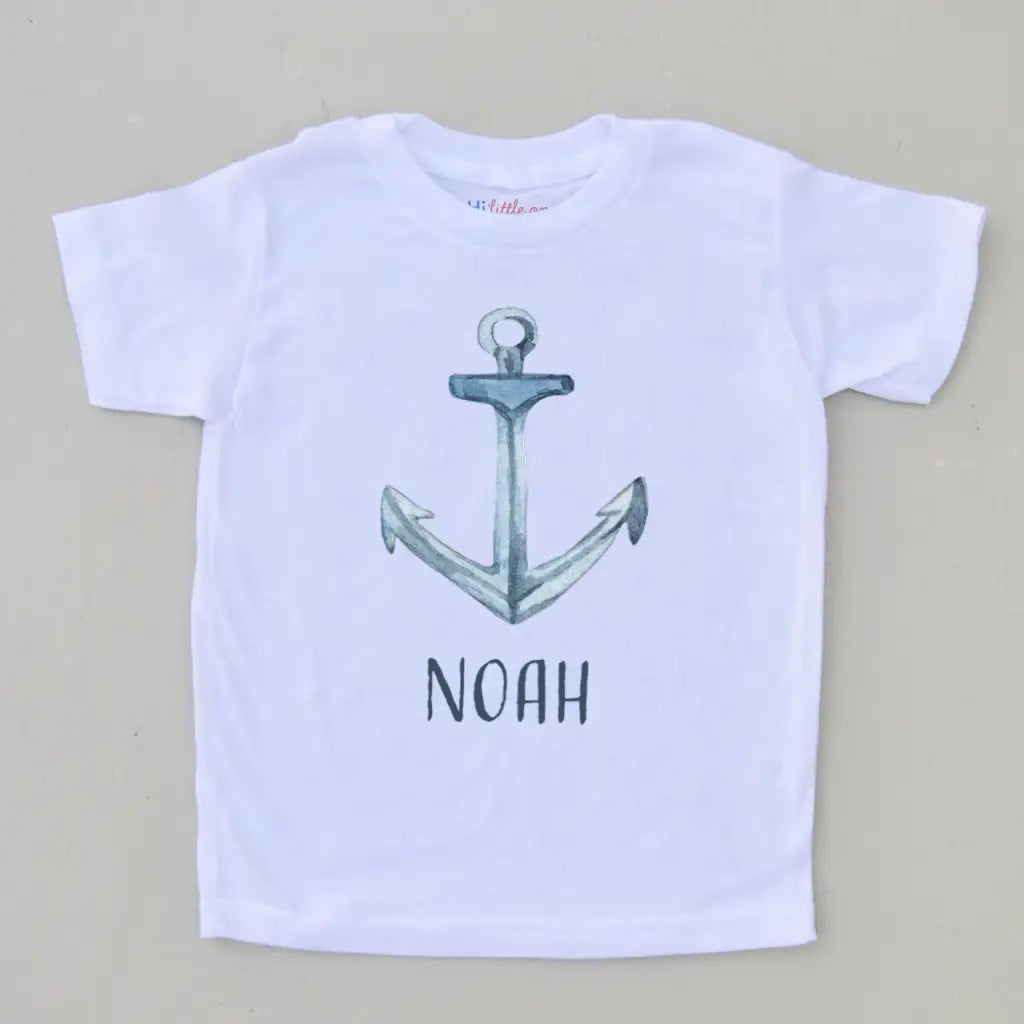 Sail Away Personalized T-Shirt at Hi Little One