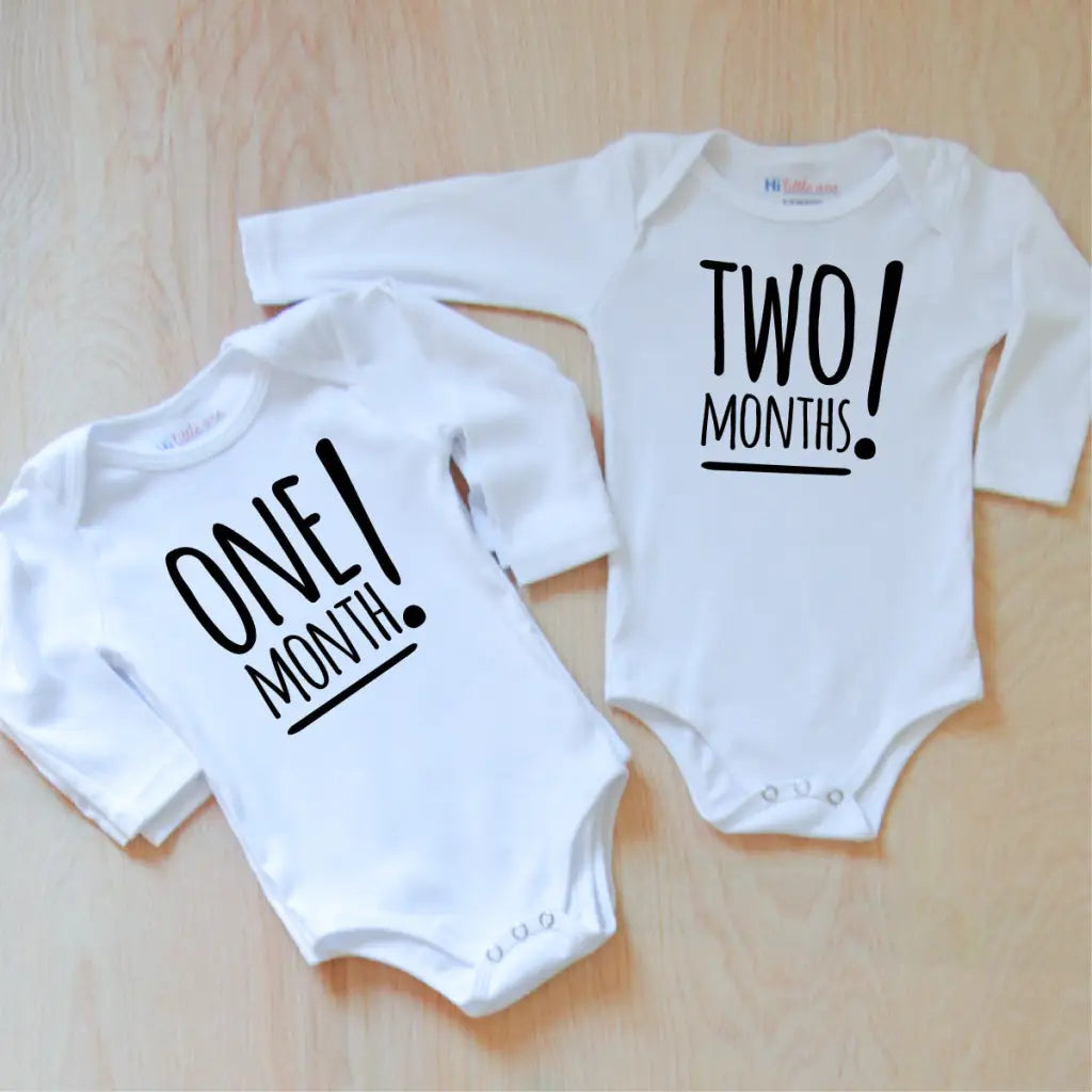 Simple Style Month by Month Set at Hi Little One