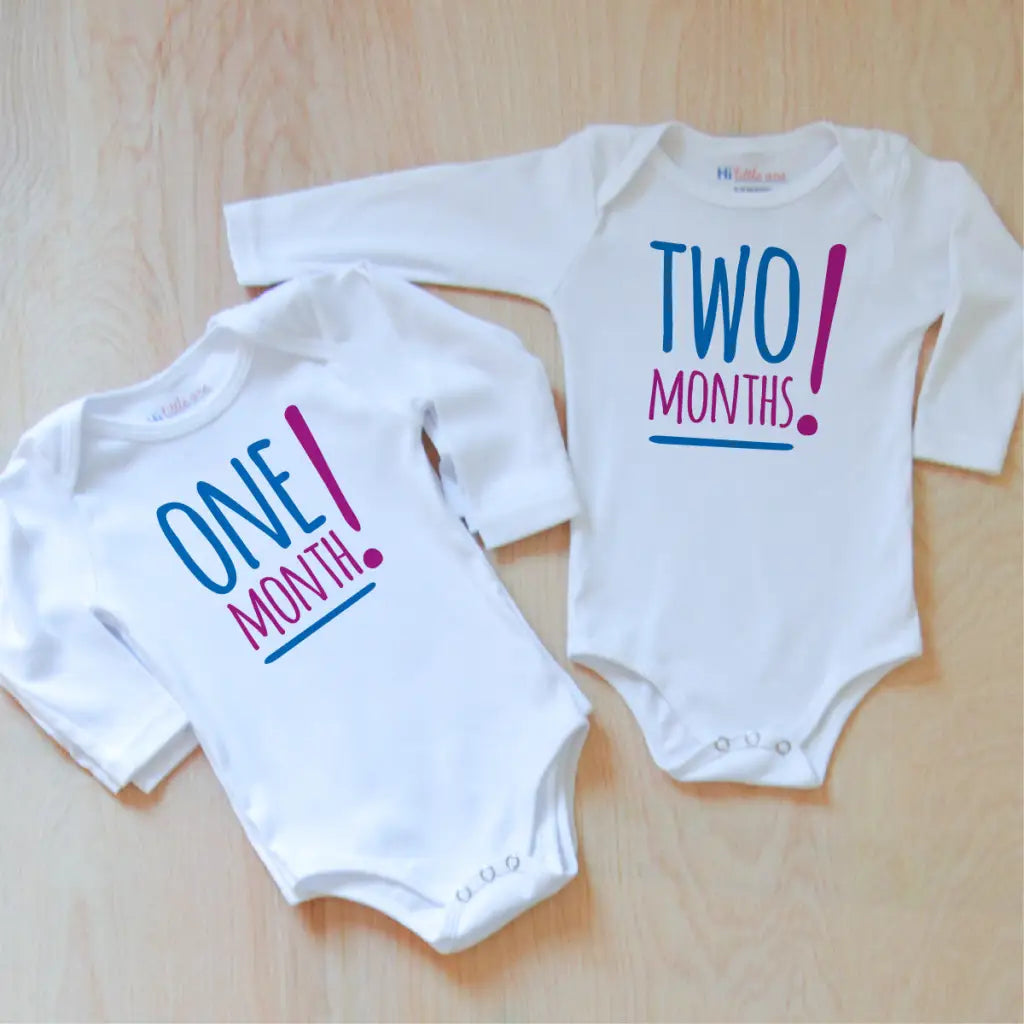 Simple Style Month by Month Set at Hi Little One