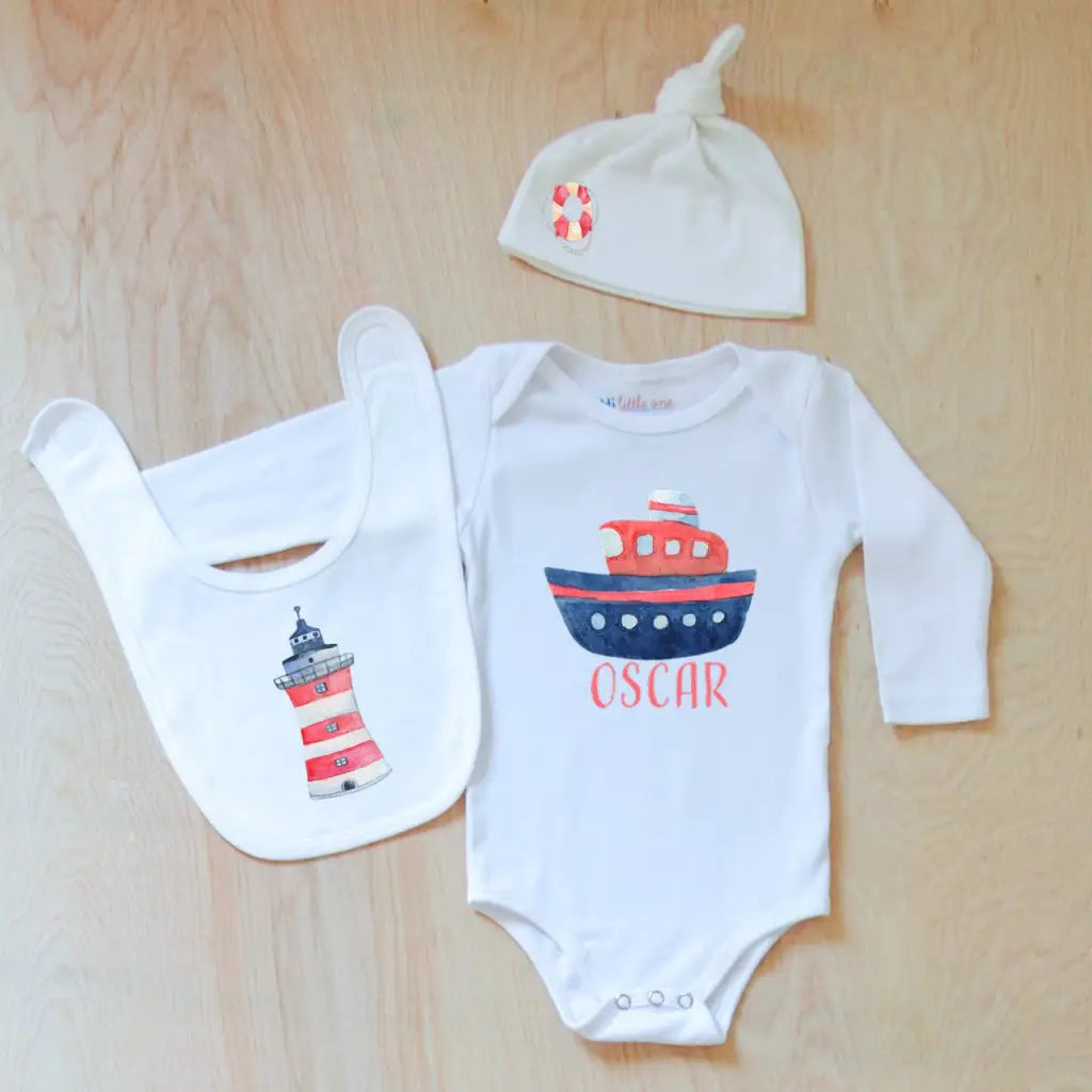 Stylish Sailor 3-Piece Set at Hi Little One