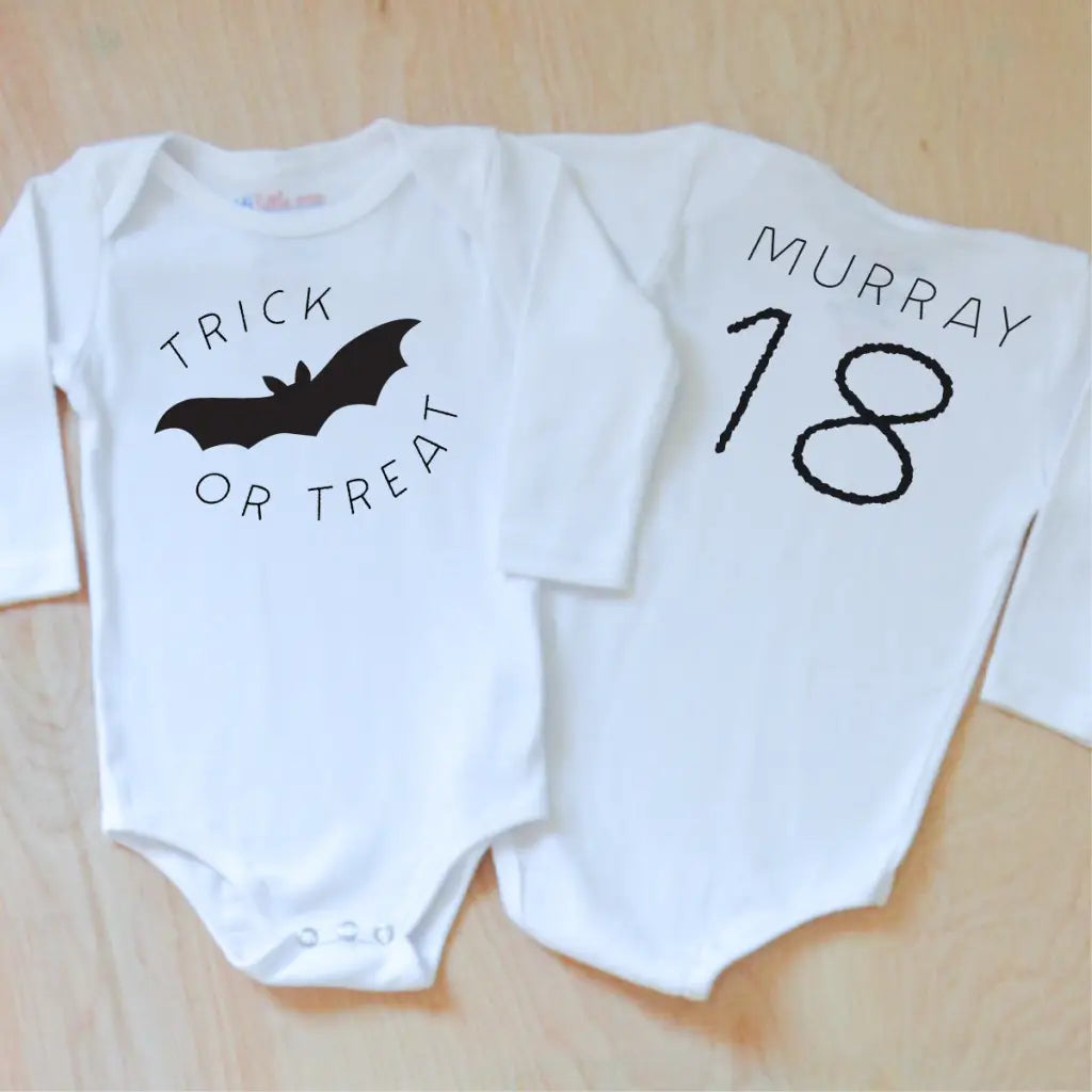 Trick or Treat Onesie at Hi Little One