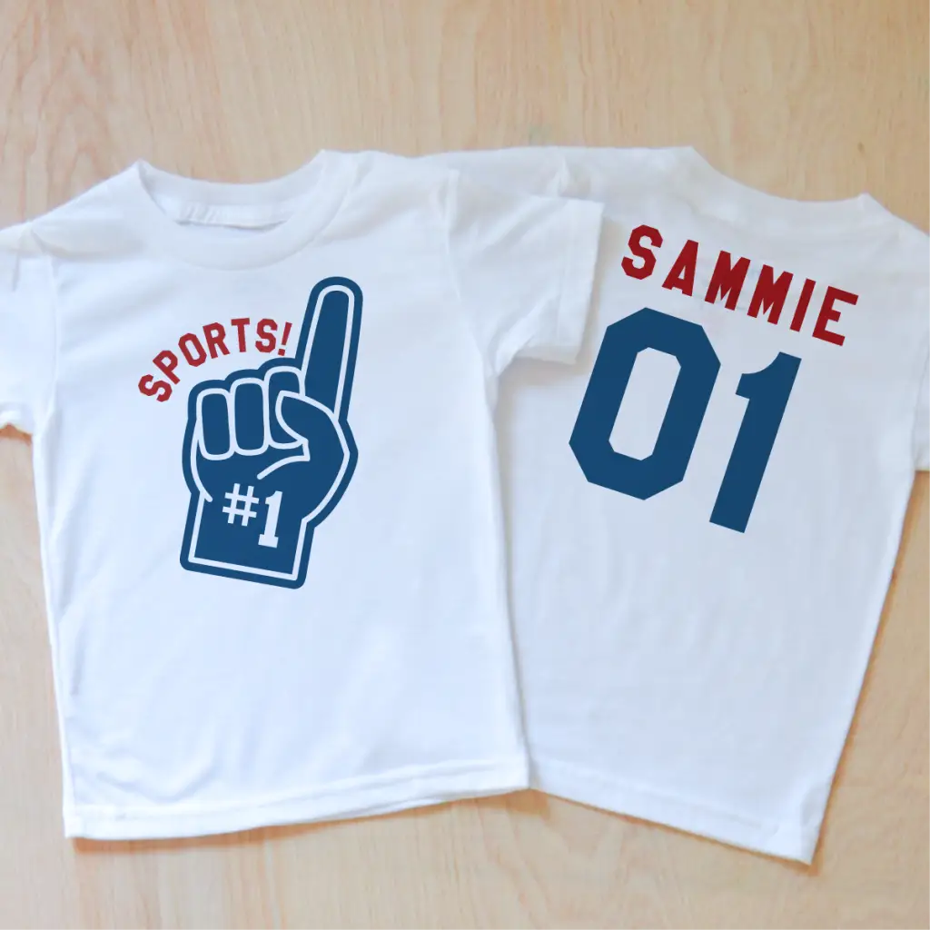 Varsity Sports! T-Shirt (Personalizable) at Hi Little One